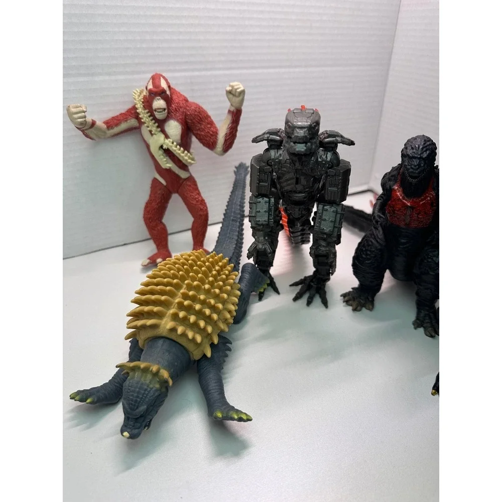 Godzilla Monsterverse Action Figure Lot Mechagodzilla Shin Godzilla Skar King6pc